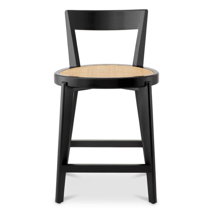 Counter Stool Alvear classic black finish