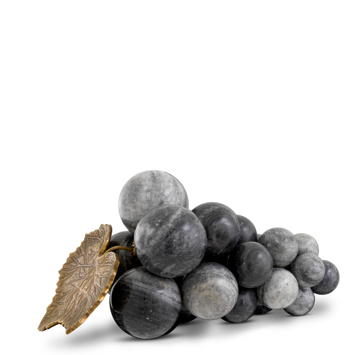 Gray Marble Vintage Grapes