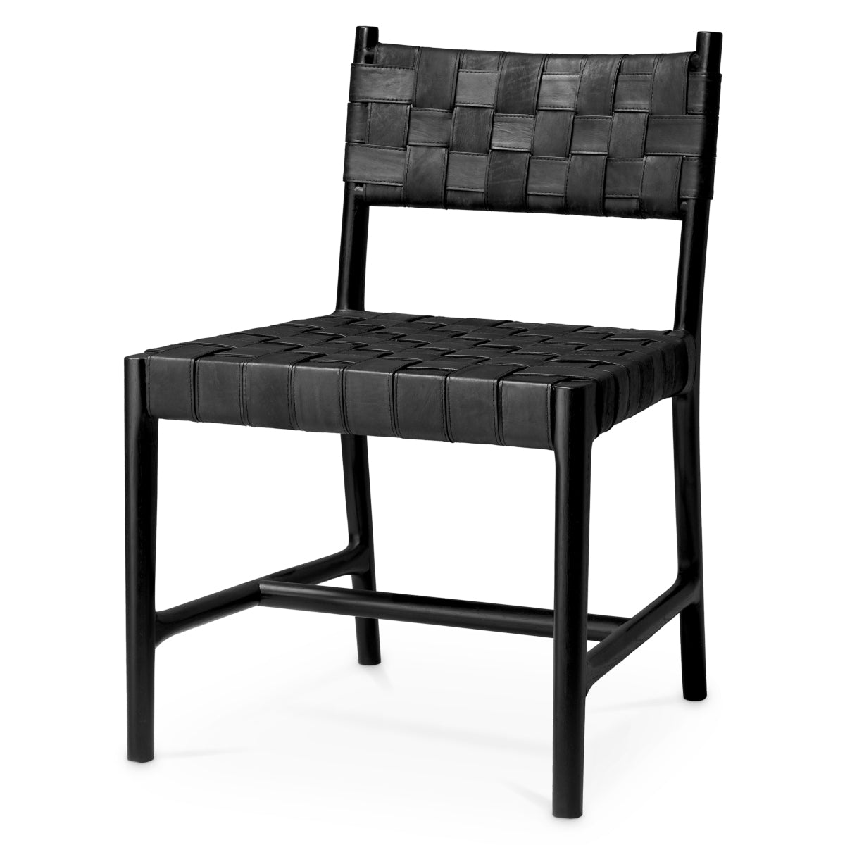 Woven Leather Dining Chair Tiberio | Eichholtzmh.com