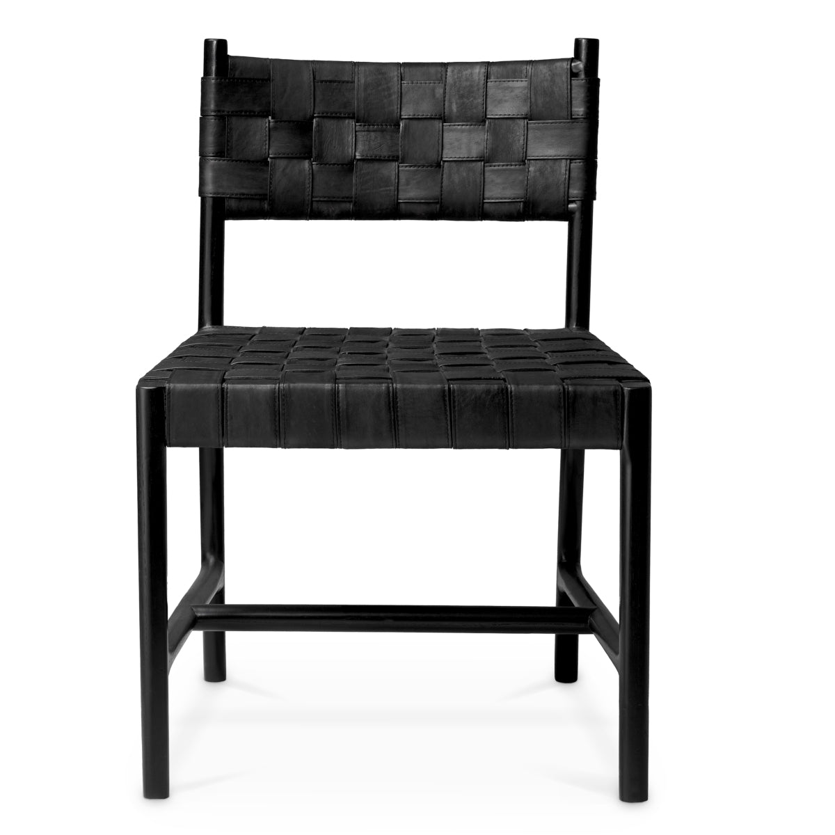 Woven Leather Dining Chair Tiberio | Eichholtzmh.com