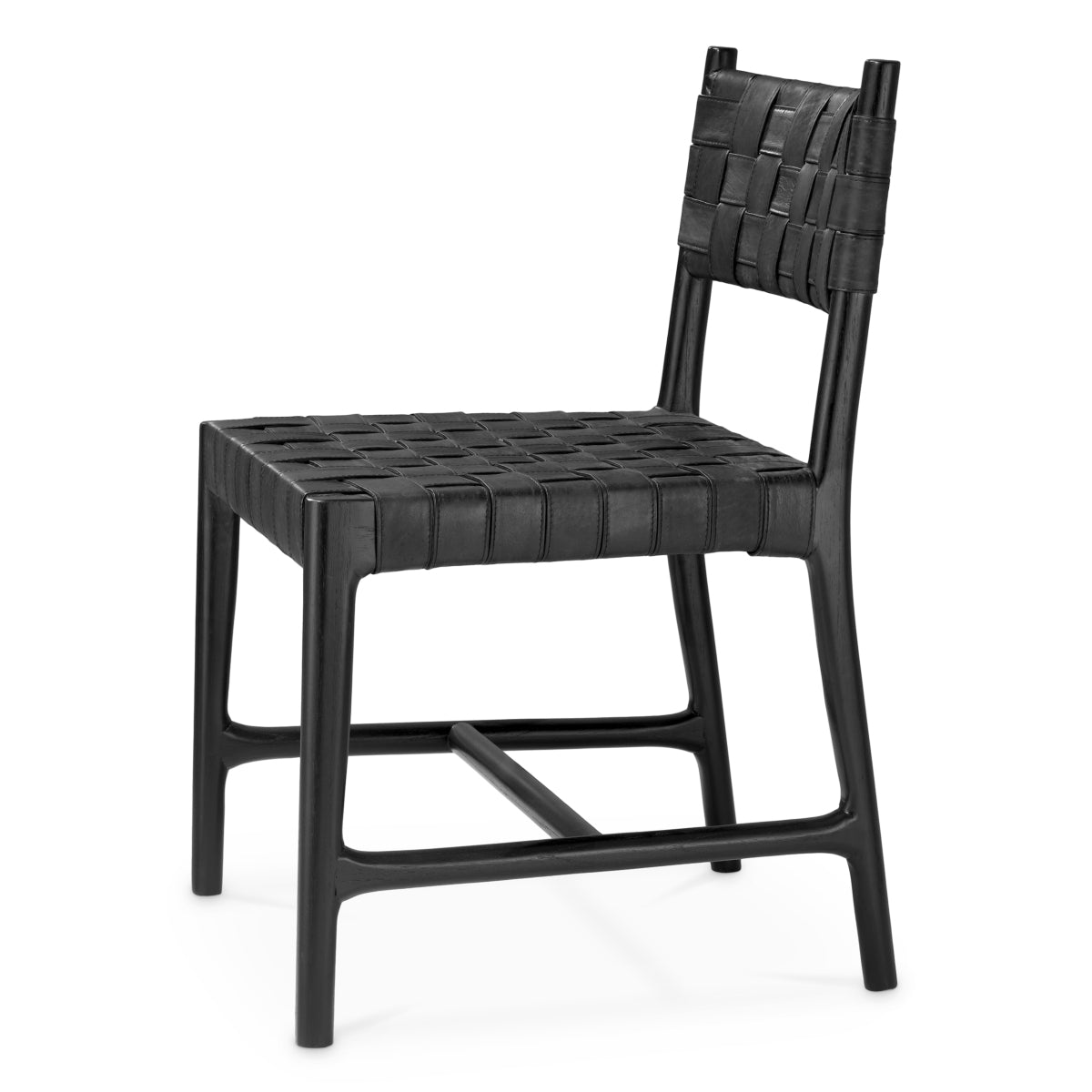Woven Leather Dining Chair Tiberio | Eichholtzmh.com