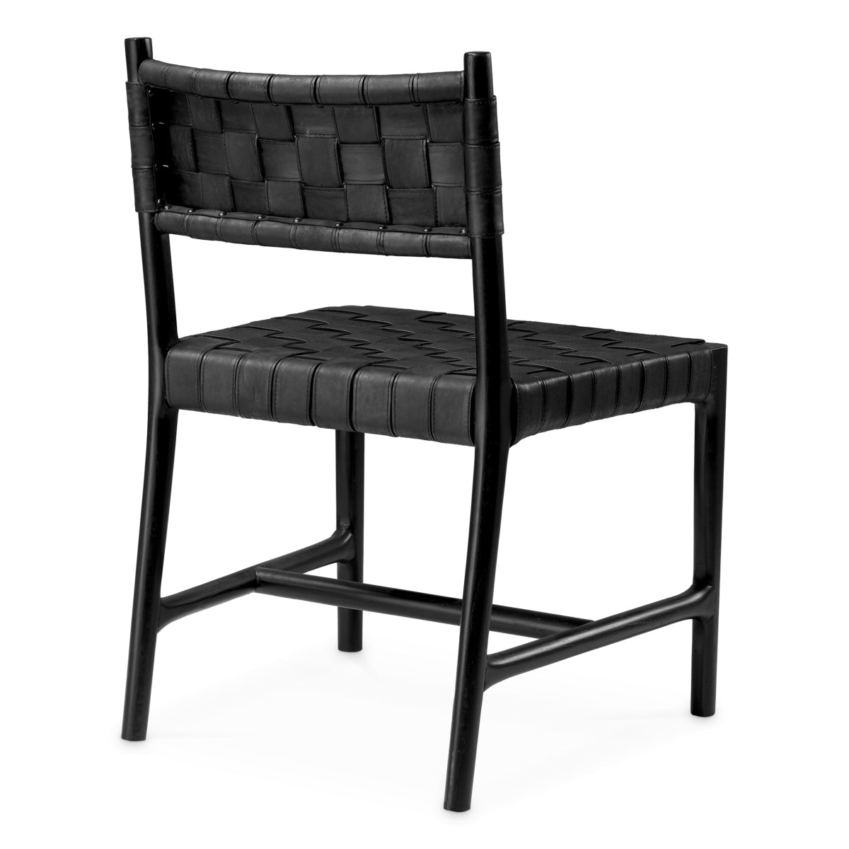 Woven Leather Dining Chair Tiberio | Eichholtzmh.com