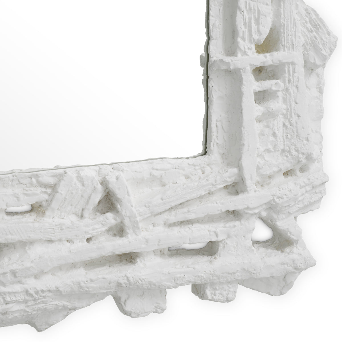 Matte White Mirror Masonic | Eichholtzmh.com