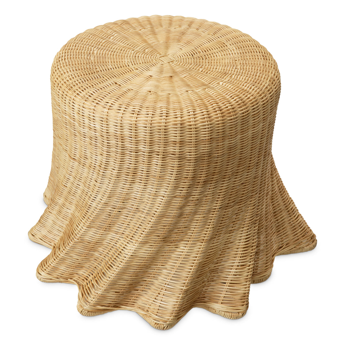 Natural Rattan Side Table Rolph | Eichholtzmh.com