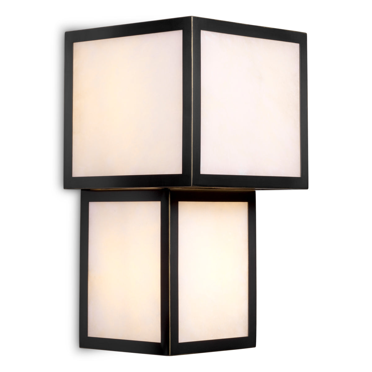 Black Alabaster Wall Lamp Serchio | Eichholtzmh.com