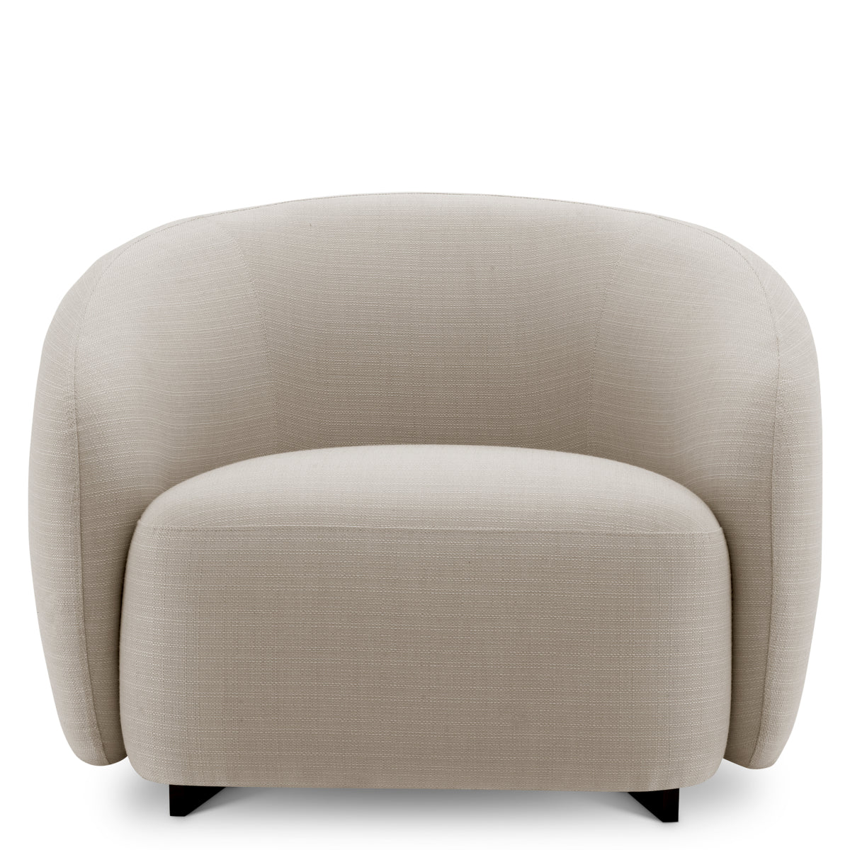 Sand Curved Outdoor Chair Brice