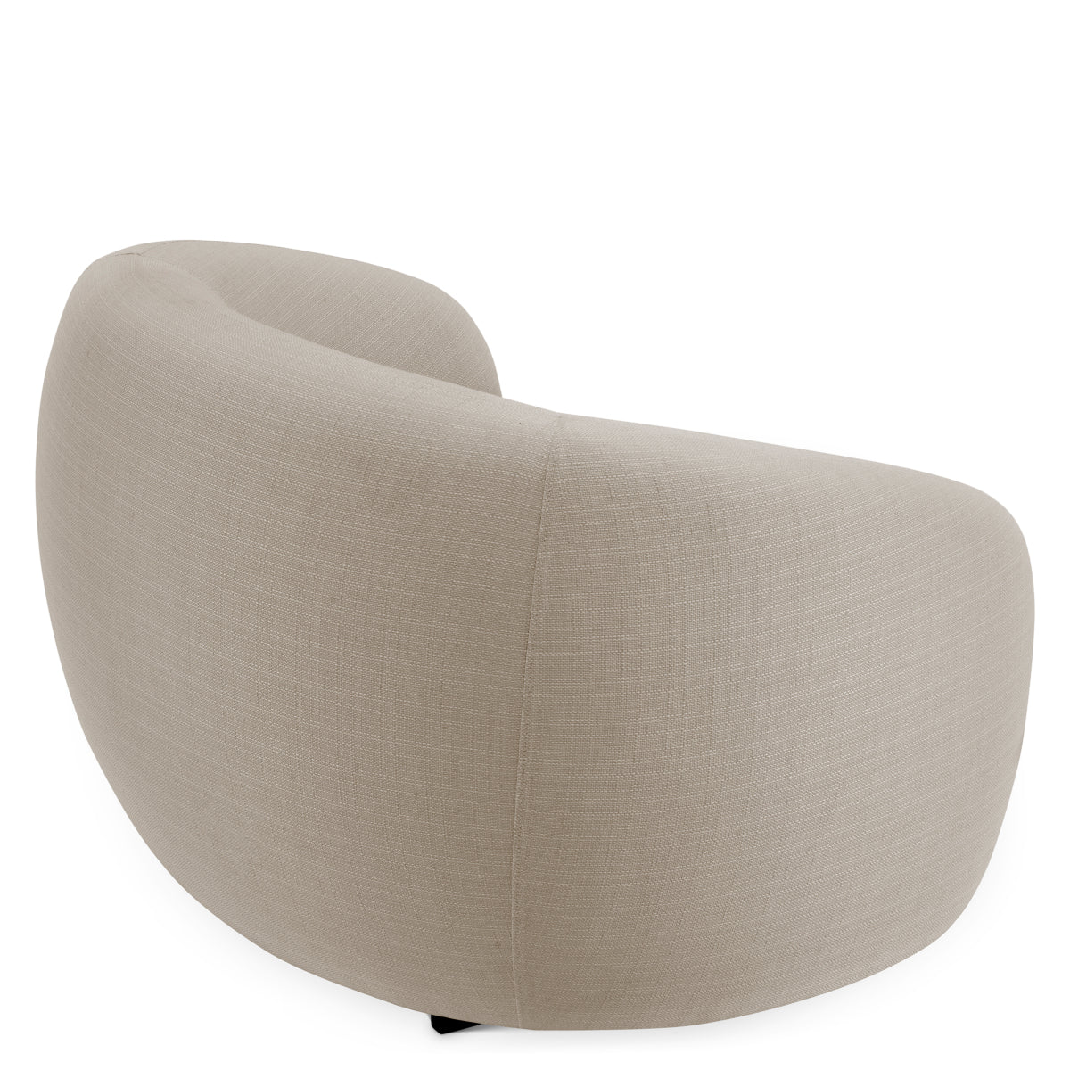 Sand Curved Outdoor Chair Brice