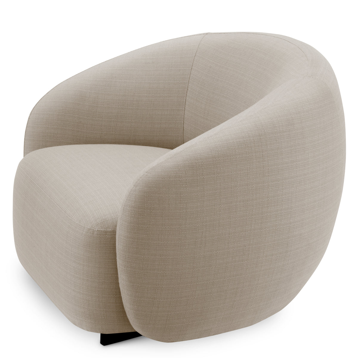 Sand Curved Outdoor Chair Brice