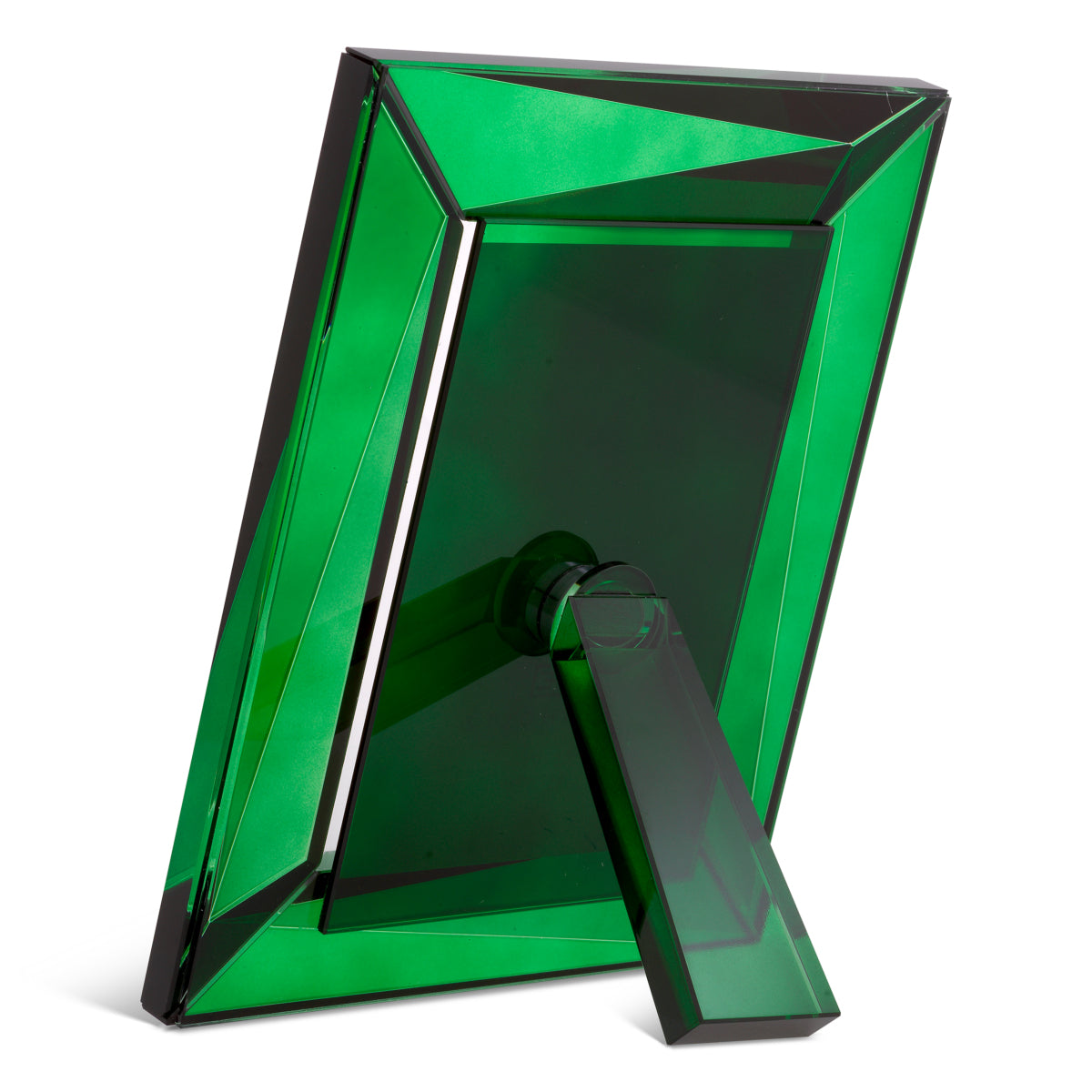 Green Crystal Picture Frames (2) L Obliquity