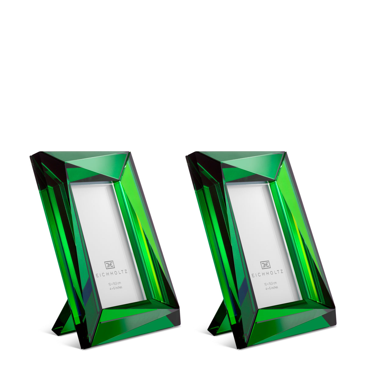 Green Crystal Picture Frames (2) S Obliquity