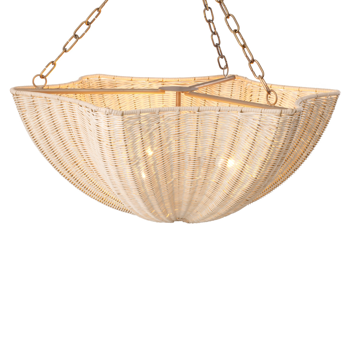 Natural Rattan Chandelier Los Palmos | Eichholtzmh.com