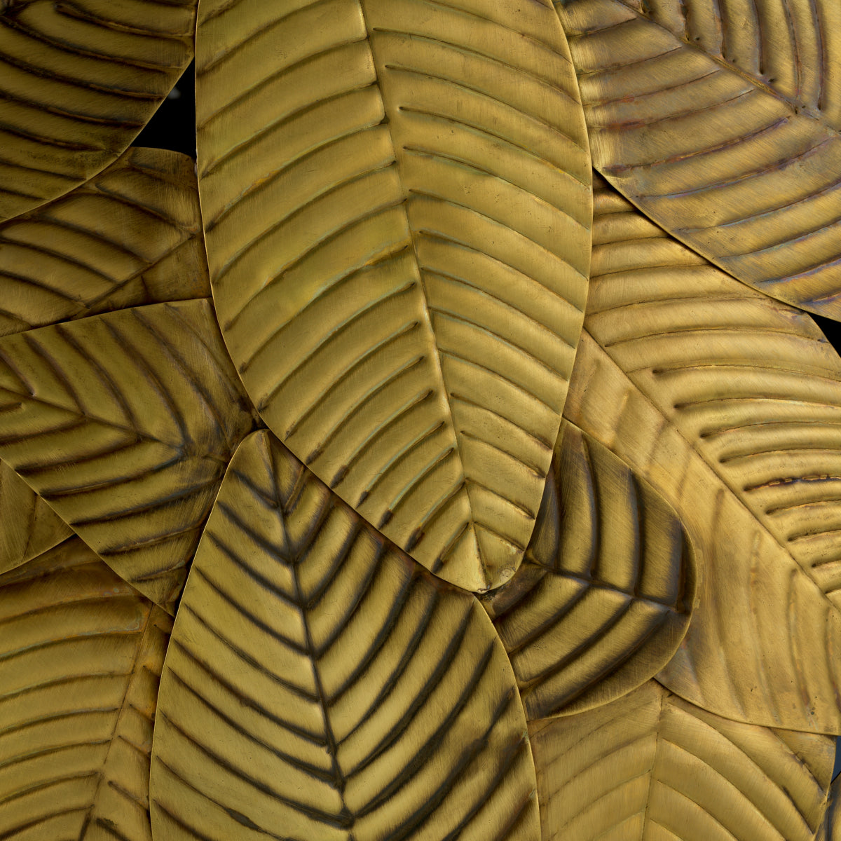 Black Glass Side Table Botanico | Eichholtzmh.com