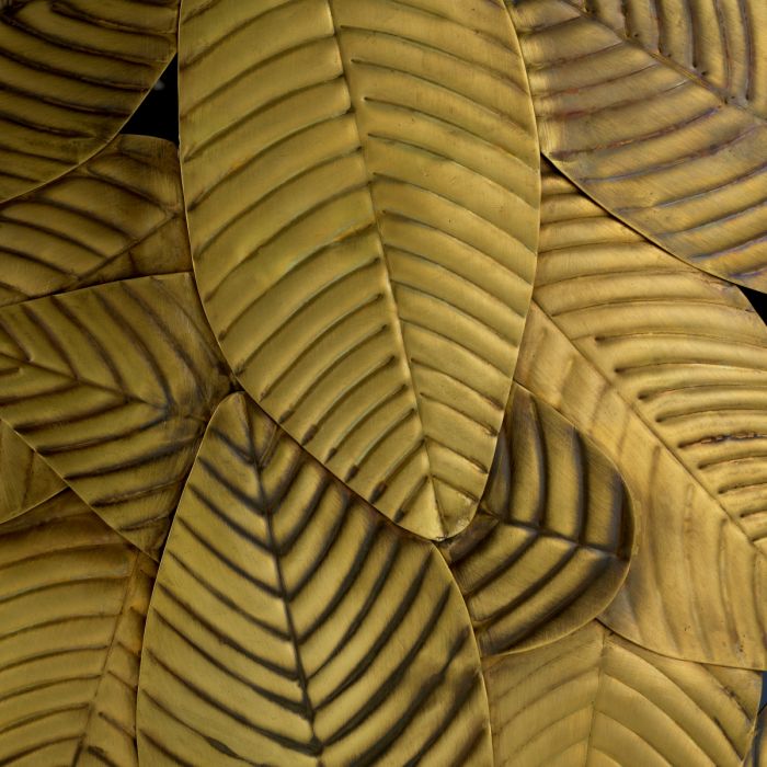 Side Table Botanico vintage brass finish
