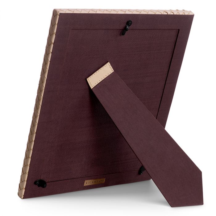 Picture Frame Sintra tan leather set of 2