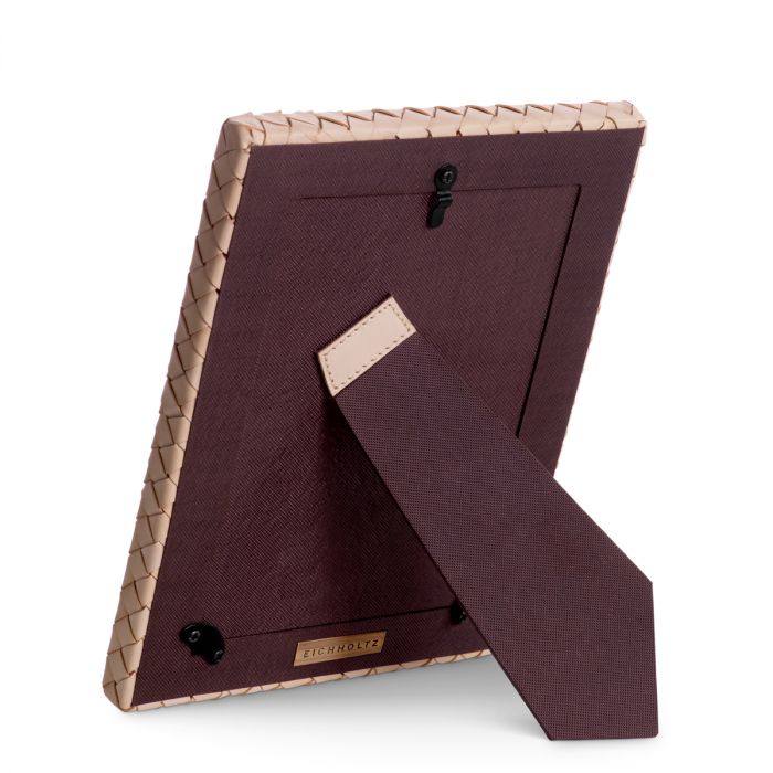 Picture Frame Sintra tan leather set of 2