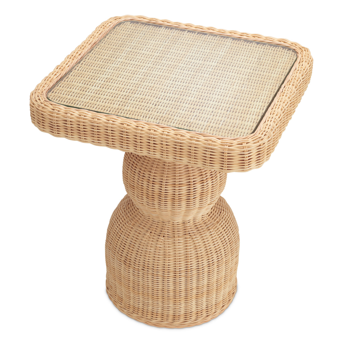 Natural Rattan Side Table Tiago | Eichholtzmh.com