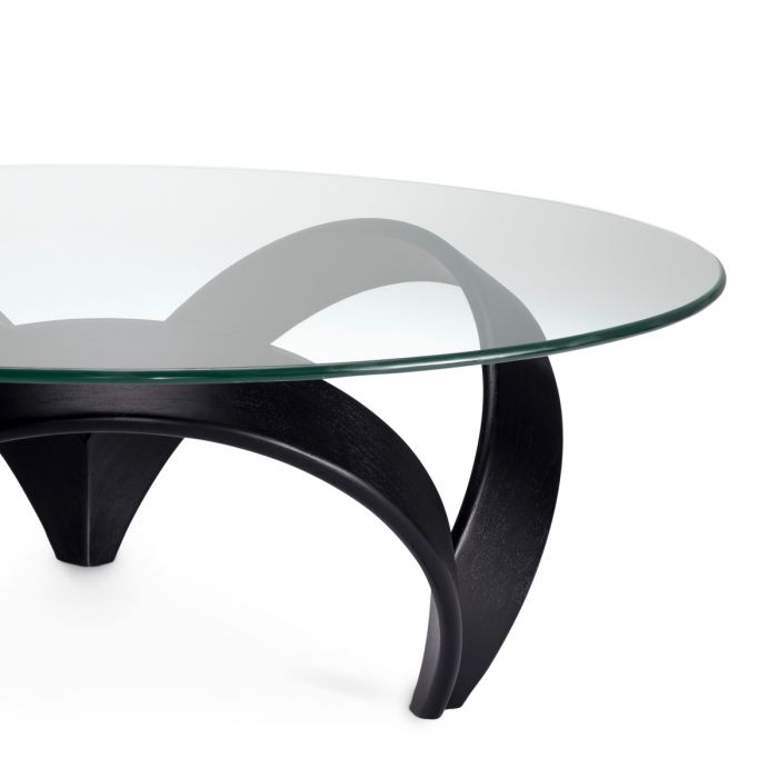 Coffee Table Soquel black veneer