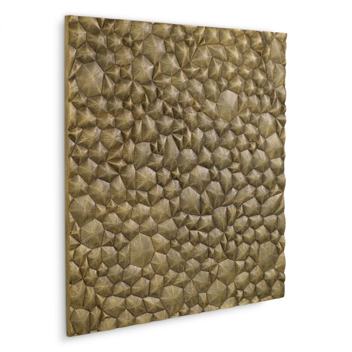 Wall Object Ultimo vintage brass finish