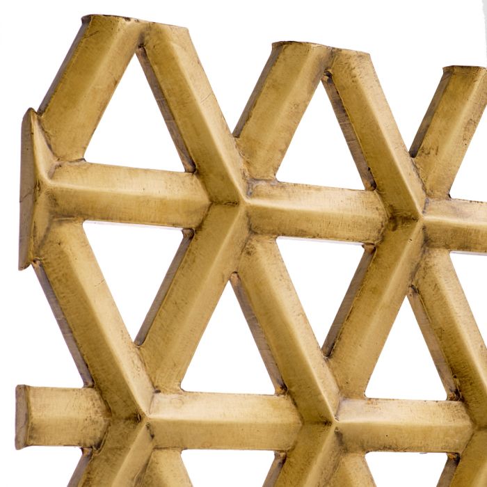 Wall Object Aureus vintage brass finish