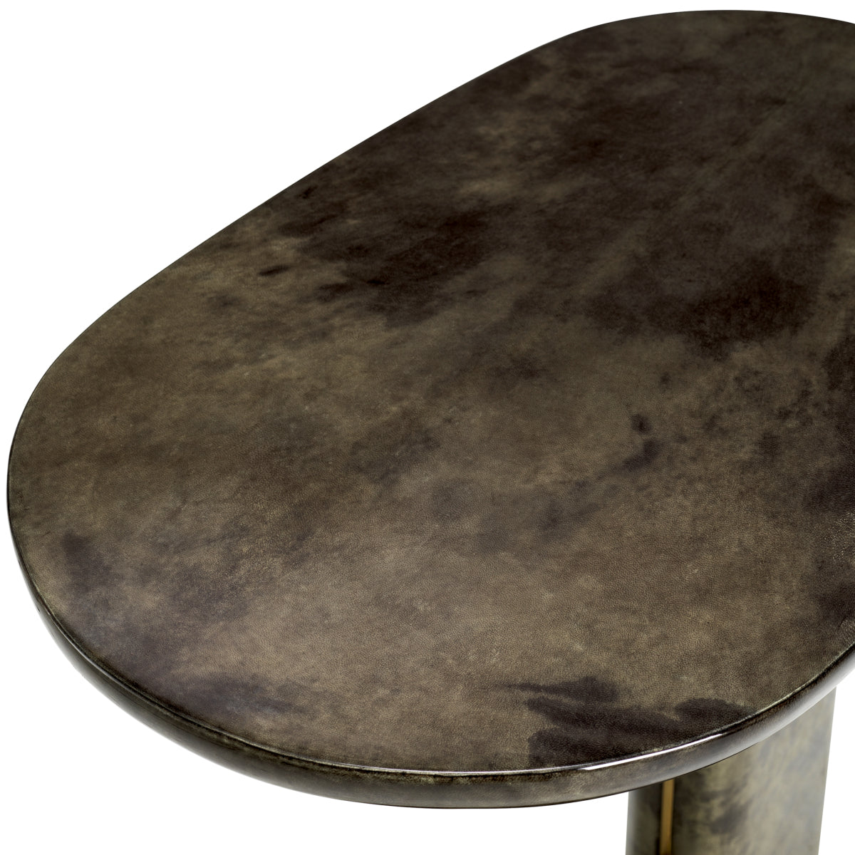 Goat Leather Side Table Manuel | Eichholtzmh.com