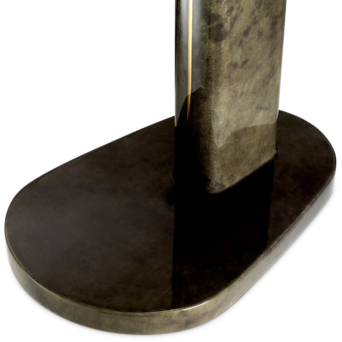 Goat Leather Side Table Manuel | Eichholtzmh.com