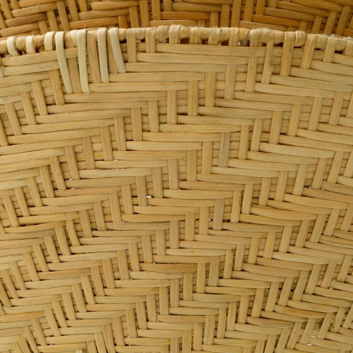 Chandelier Tavira natural rattan