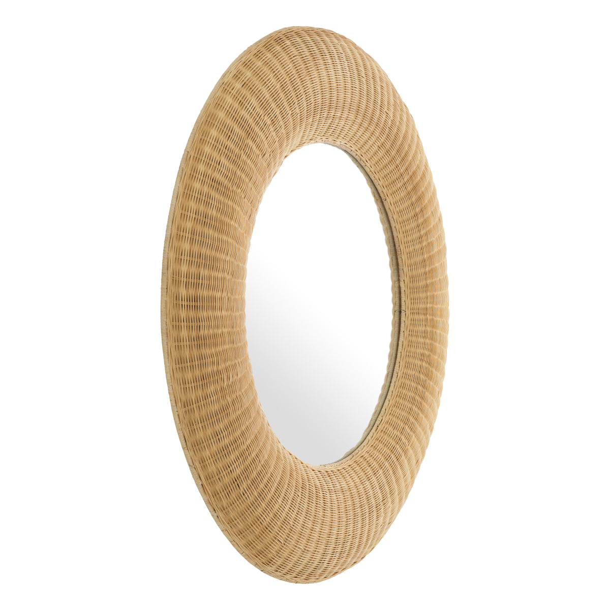 Round Handwoven Rattan Mirror Idora | Eichholtzmh.com