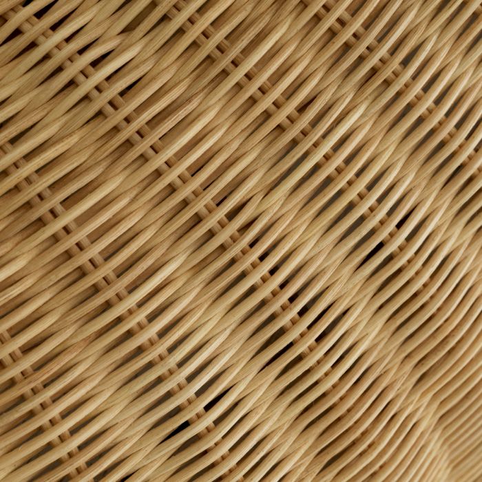 Mirror Idora natural rattan