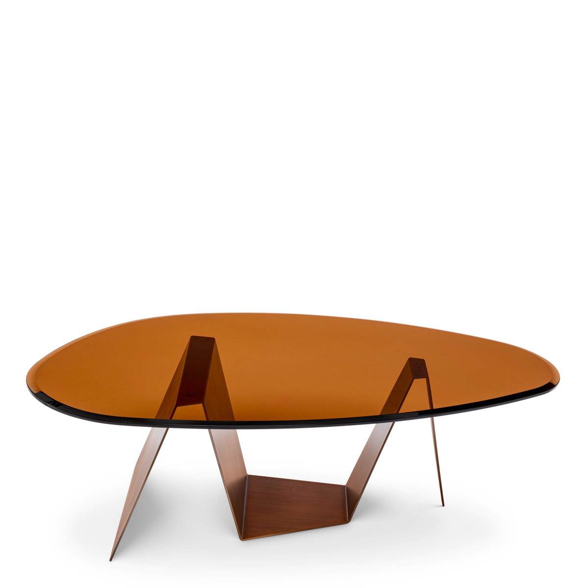 Oval Glass Coffee Table Lavello | Eichholtzmh.com