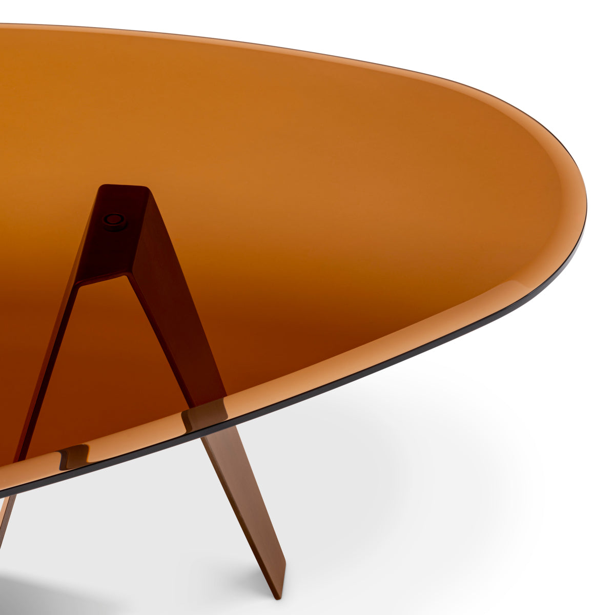 Oval Glass Coffee Table Lavello | Eichholtzmh.com