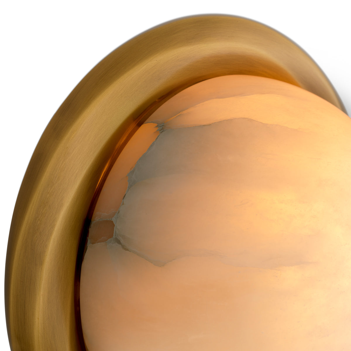 Round Alabaster Wall Lamp Vigo | Eichholtzmh.com