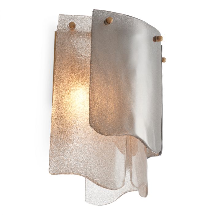 Wall Lamp Asinara smoke glass