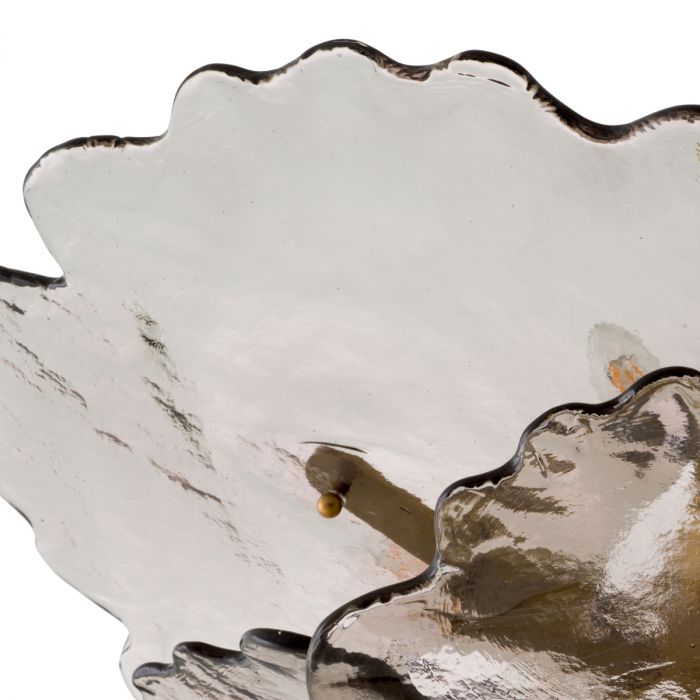 Chandelier Florina smoke glass