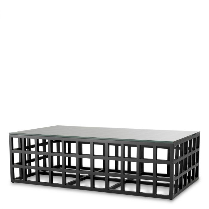 Coffee Table Cubico classic black finish