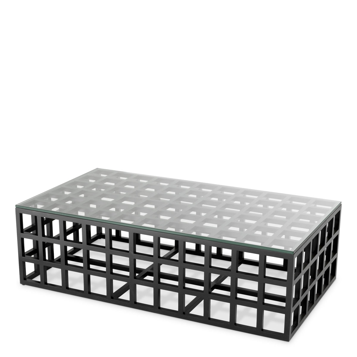 Black Framework Coffee Table Cubico | Eichholtzmh.com