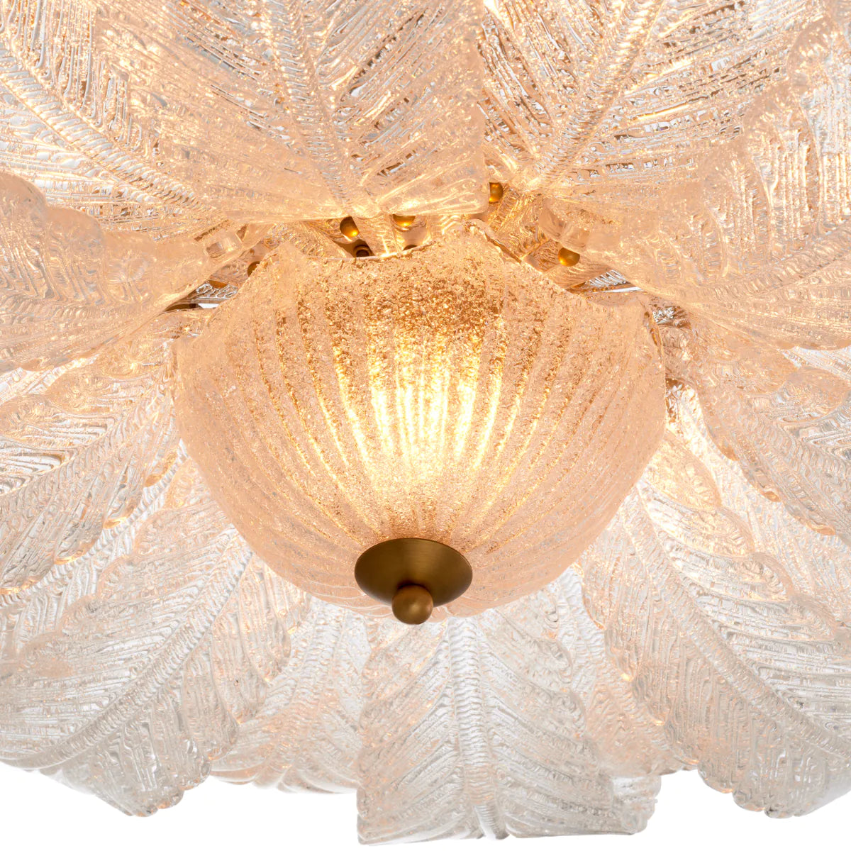 Glass Leaf Chandelier Cabrillo | Eichholtzmh.com