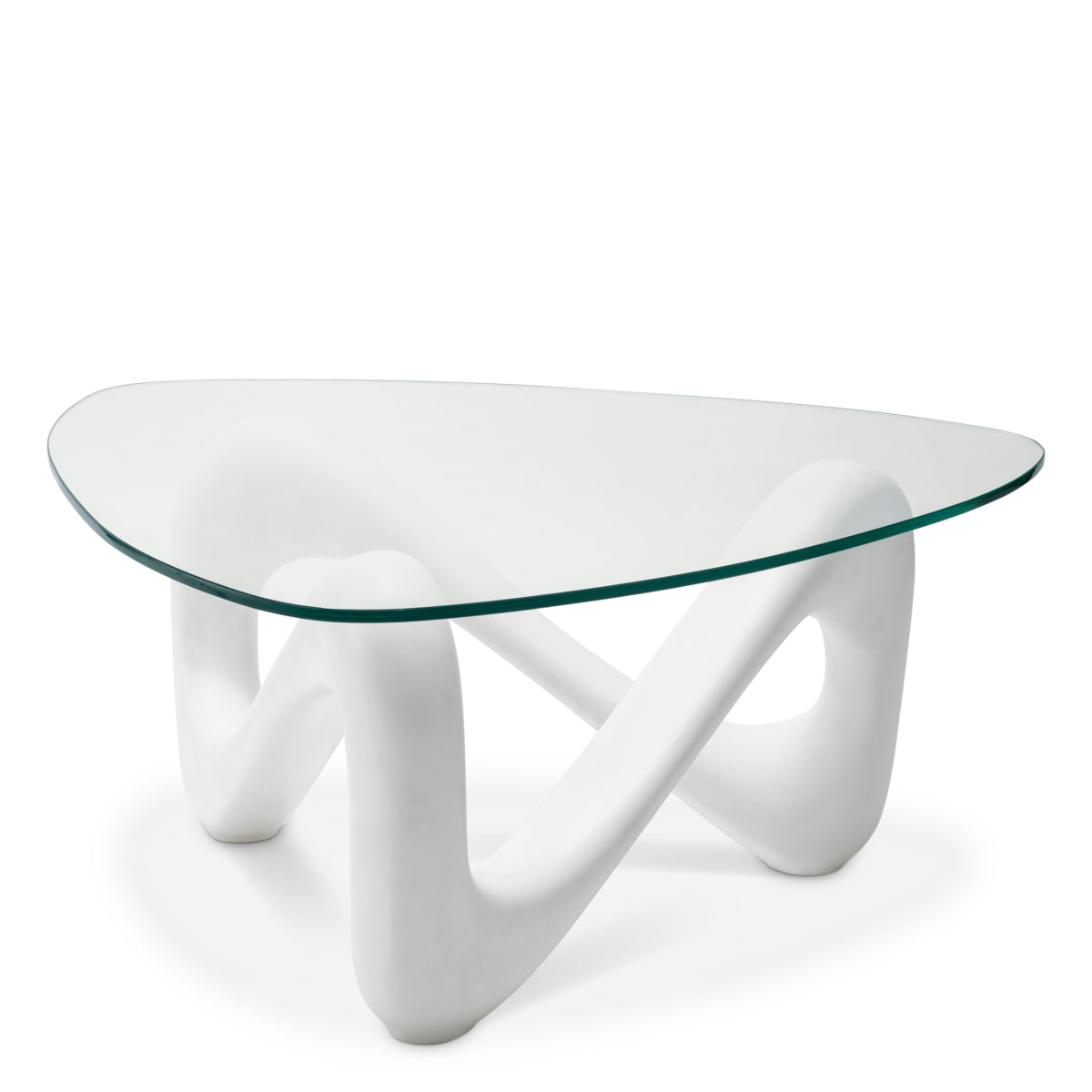 Off-White Sculptural Coffee Table Aventura | Eichholtzmh.com