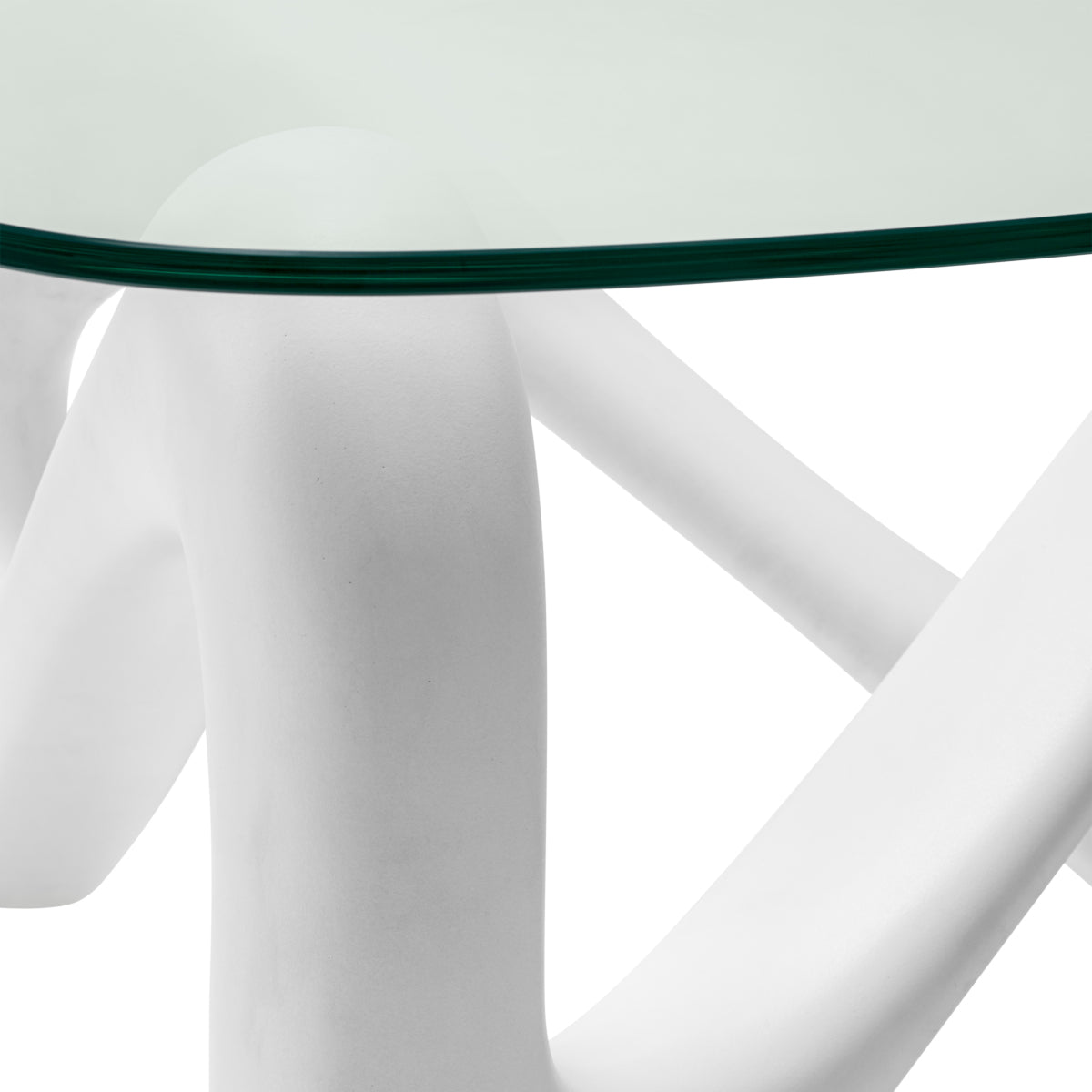Off-White Sculptural Coffee Table Aventura | Eichholtzmh.com