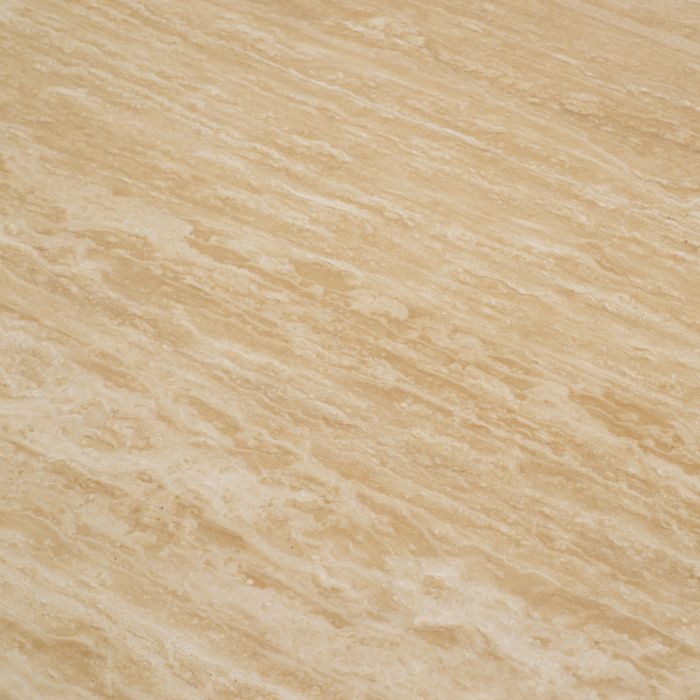 Dining Table Nathan brushed brass finish travertine