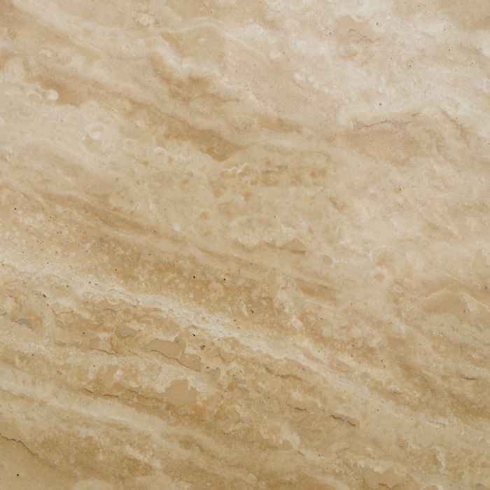 Dining Table Nathan brushed brass finish travertine