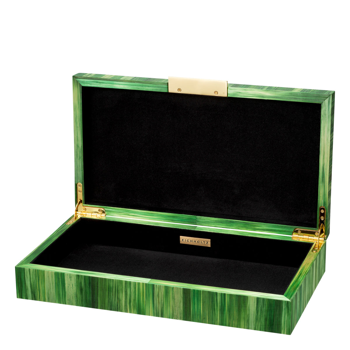 Green Wheat Straw Decorative Box Harvard