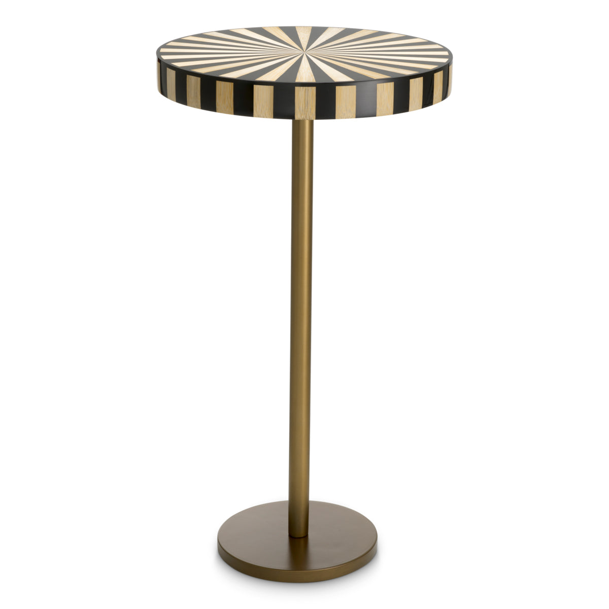 Striped Top Side Table Albany | Eichholtzmh.com