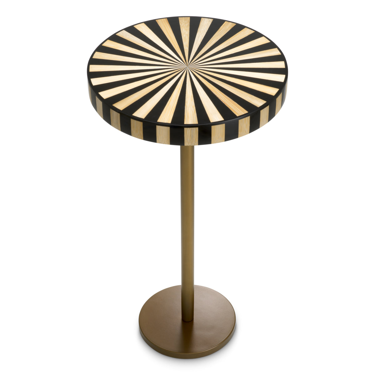 Striped Top Side Table Albany | Eichholtzmh.com