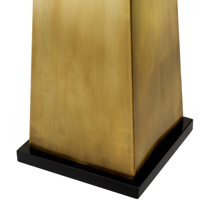 Floor Lamp Augustus vintage brass finish