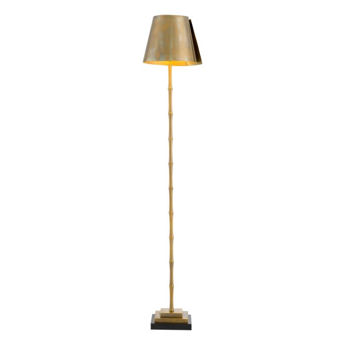 Floor Lamp Seraphina vintage brass finish