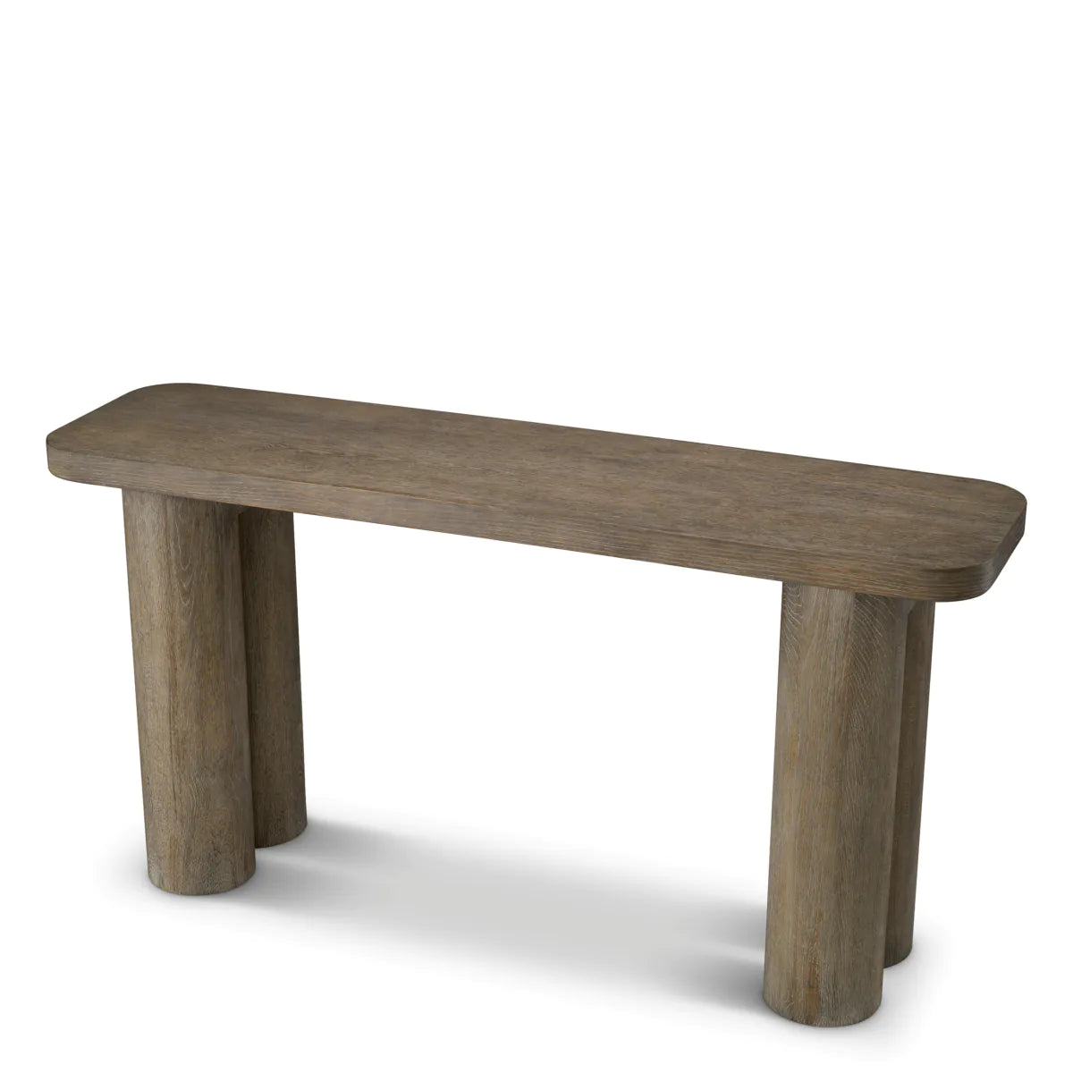Silverstone Rectangular Wooden Console Table Lindbrook