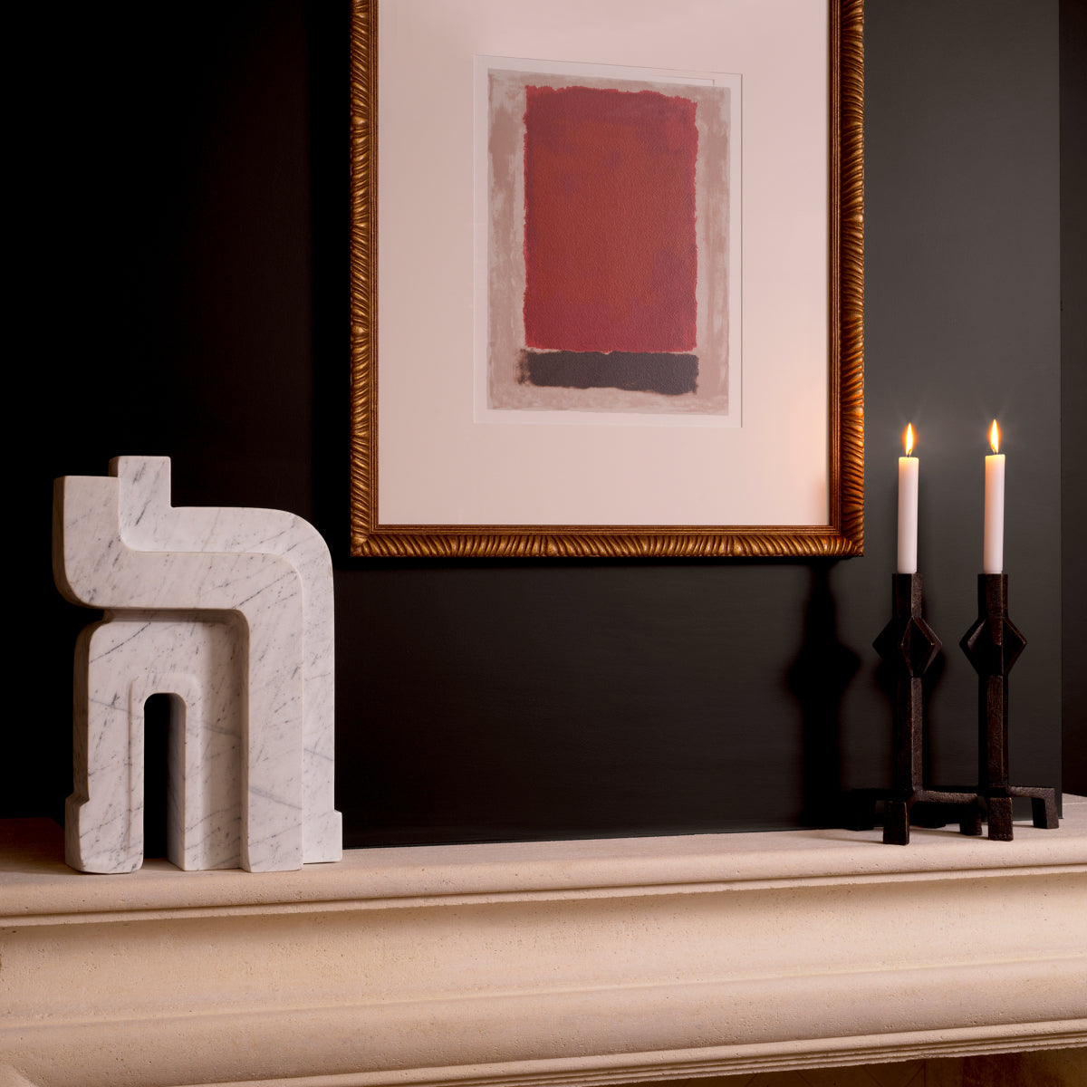 Gold-Framed Abstract Arts (2) Garnier | Eichholtzmh.com