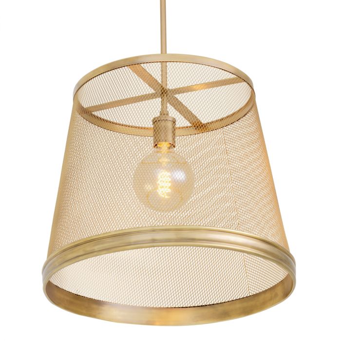 Pendant Colindale vintage brass finish