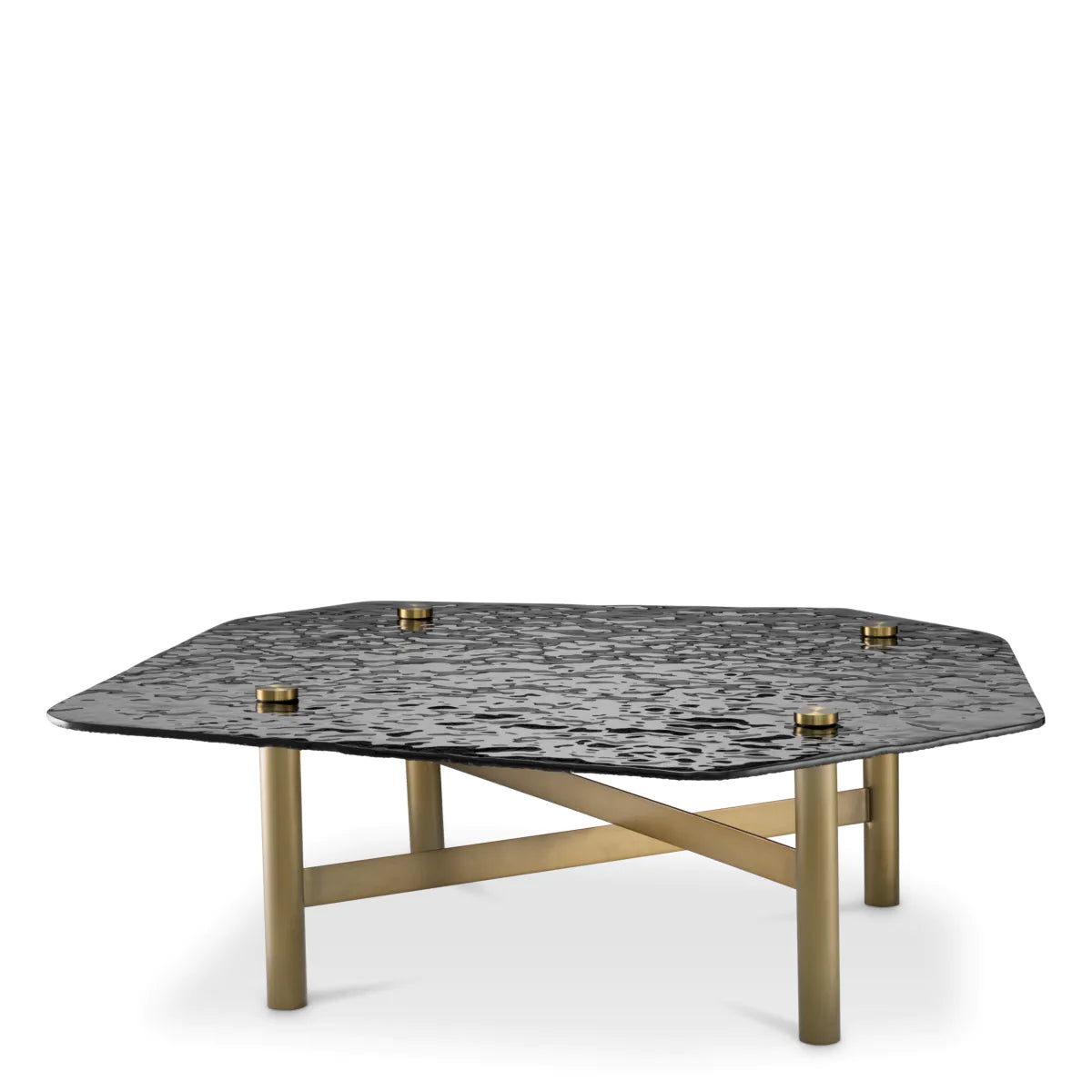 Black Glass Coffee Table Cortes | Eichholtzmh.com