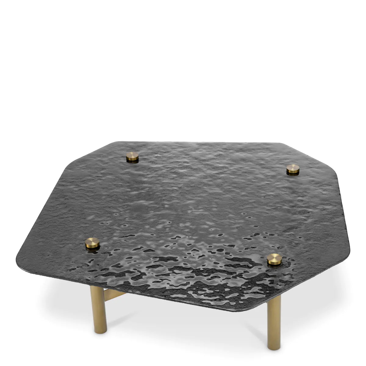 Black Glass Coffee Table Cortes | Eichholtzmh.com